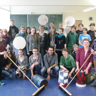 img_0194 Montessori-Schulzentrum Leipzig - Schülerblog - Rhythm & Percussion - der Workshop mit dem Sound des Alltags